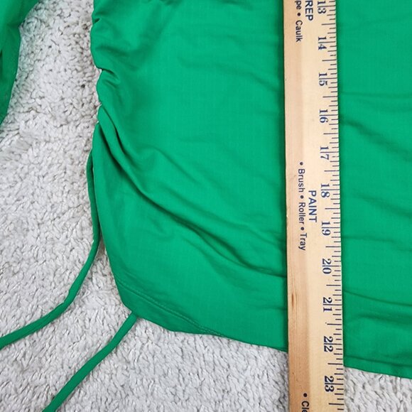 Ibkul 1/4 Zip Pullover Womens Size Small Green Long Sleeve Golf Shirt SPF 50+ - Picture 5 of 6